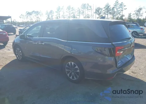 2024 Honda Odyssey Ex-L из США, поврежденный, VIN 5FNRL6H65RB048473